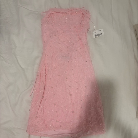 Pink Pearl Strappy Dress - NWT! - Picture 1 of 4